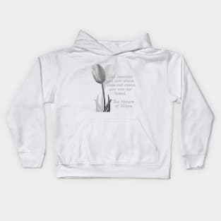 The Nature of Tulips by Cecile Grace Charles Kids Hoodie